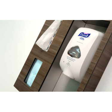 SD1720 Sanitizer Station with Tissue/Mask Compartments