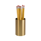 Corporate Metal Series Pencil Cup Satin Brass