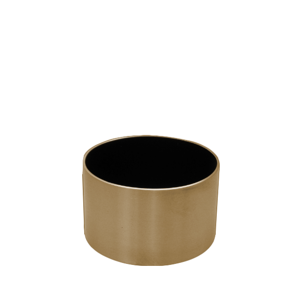 Corporate Metal Series paper clip Cup Satin Brass