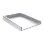 Classic Leather Single Letter Tray Desk Accessory